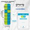 Sagely Smart XL Weekly Pill Organizer AM/PM - Medicine Storage Organizer with Reminder Alarm App (Large Enough to Fit Fish Oil, Cod Liver Oil, Vitamin D Supplements & Vitamins) (Blue/Green) view 3