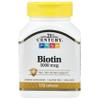 21st Century Biotin 5000 Mcg Capsules, 110-Count (Pack of 3) view 2