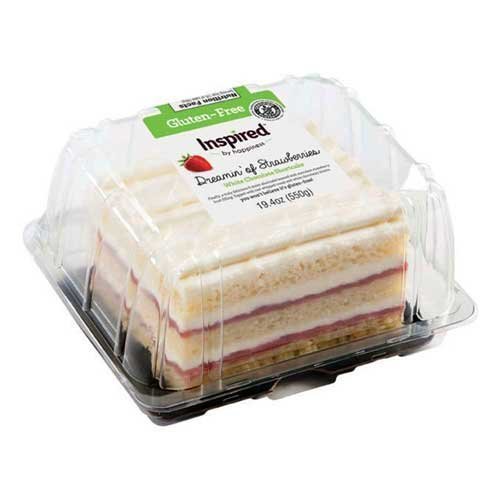 Inspired By Happines Gluten Free Super Size Dreaming Of Strawberries Cake, 19.4 Ounce -- 12 per case.