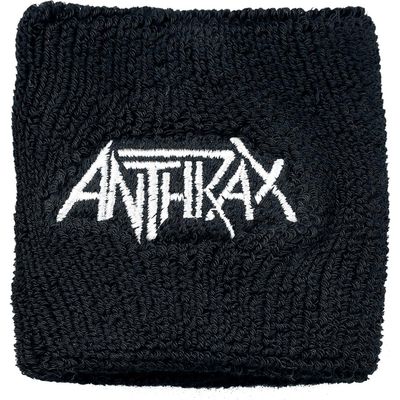 Anthrax Men's Logo Athletic Wristband Black