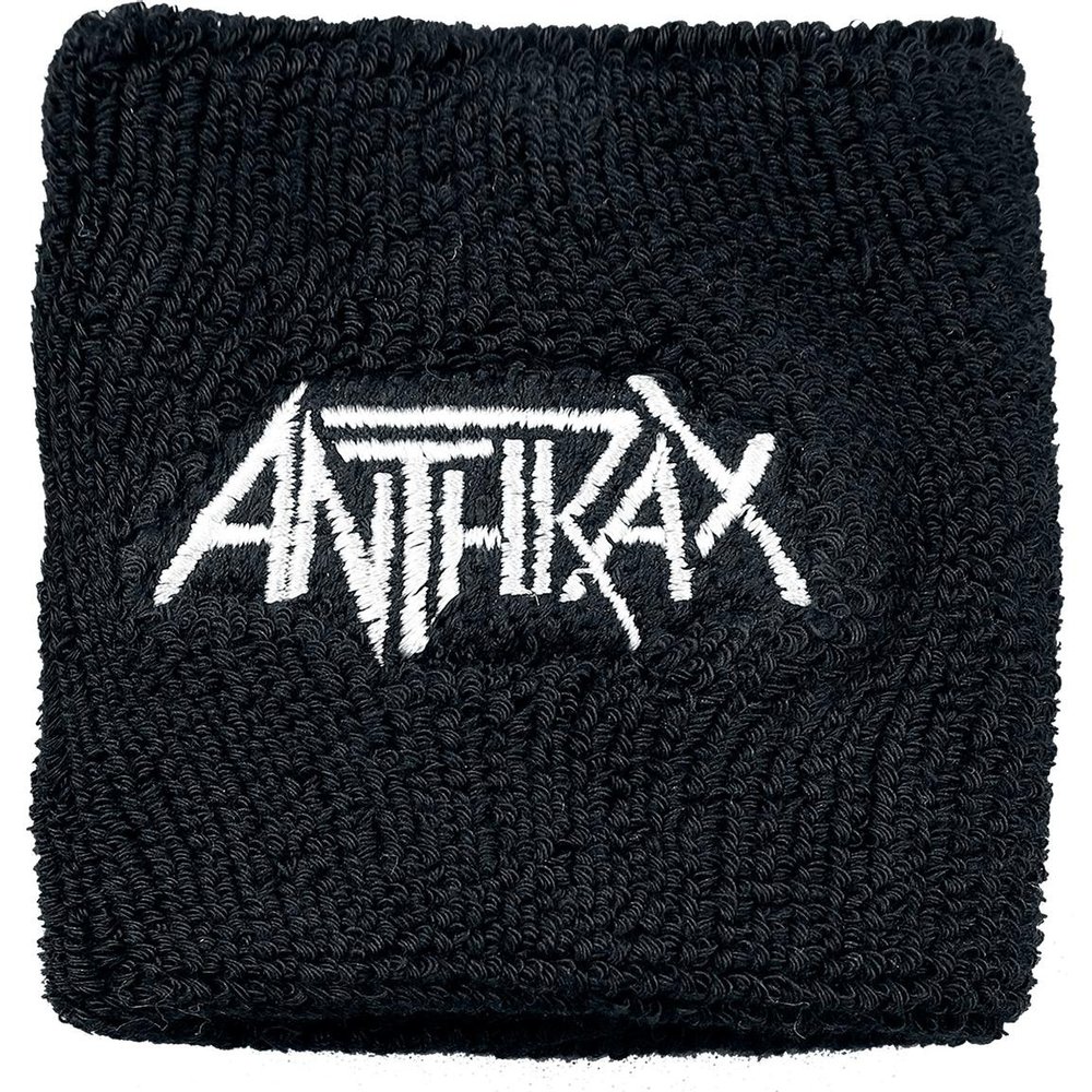 Anthrax Men's Logo Athletic Wristband Black