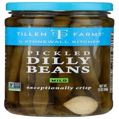 Tillen Farms Beans - Pickled - Crispy Dilly - 12 oz - case of 6
