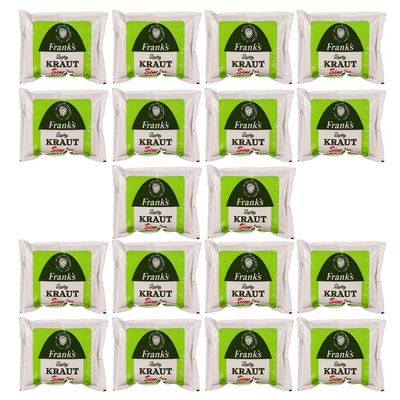 Franks Kraut - Single Serve - Kosher - 1.5 Ounce - Case of 18