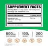 BulkSupplements.com Berberine HCl Powder - Berberine Supplement, Berberine Powder - Gluten Free, 500mg per Serving, 100g (3.5 oz) (Pack of 1) view 2