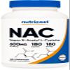 Nutricost N-Acetyl L-Cysteine (NAC) 600mg, 180 Capsules - Non-GMO, Gluten Free view 1