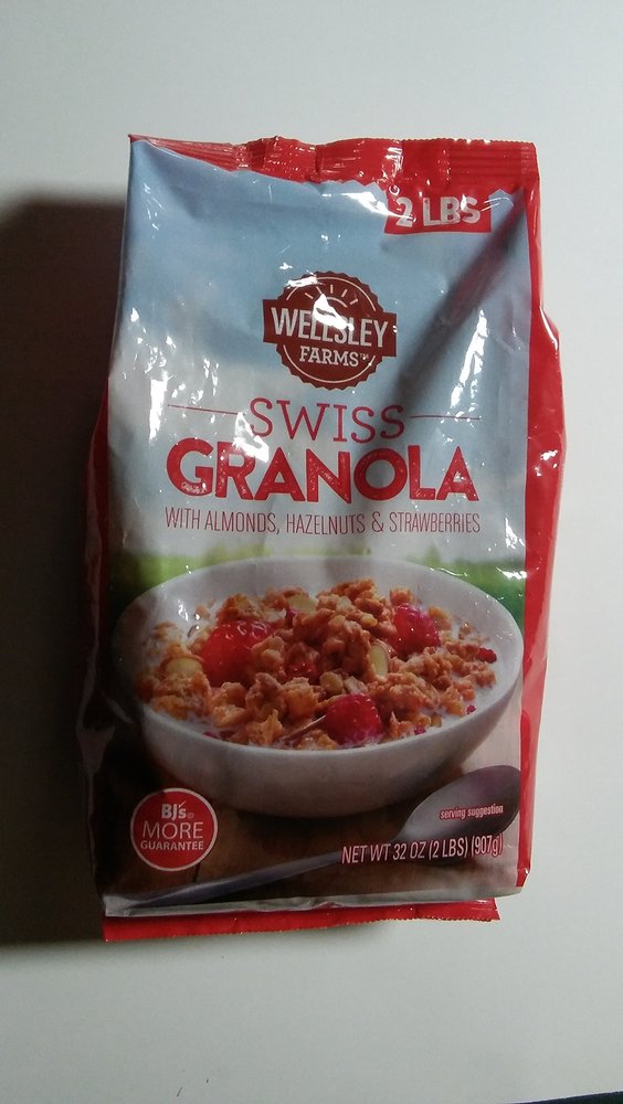 1 Of Wellsley Swiss Granola With Almonds, Hazelnuts, & Strawberries 2 LBS (32 oz)