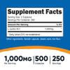 Nutricost L-Lysine 500mg (1000mg Serving), 500 Capsules (3 Bottles) view 2