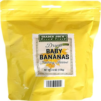 Trader Joes Dried Baby Bananas
