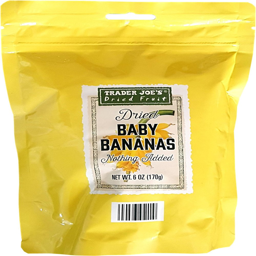 Trader Joes Dried Baby Bananas