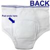 Petey's Washable Incontinence Underwear for Men (Moderate Protection) - Reusable Men's Briefs for Light to Moderate Leakage (X-Large (41" to 43")) view 4