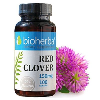 Red Clover Flower, 150 mg, 100 capsules by Bioherba R