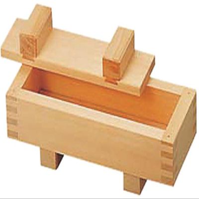 Yamako Kyoto Mackerel Sushi Instrument Press Type Cypress Inside Dimension 240x71x Height 60mm 7101