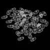 25 Pairs Silicone Soft Oval Nose Pads for Eyeglasses Sunglasses Spectacles Screw-On view 1