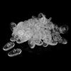 25 Pairs Silicone Soft Oval Nose Pads for Eyeglasses Sunglasses Spectacles Screw-On view 2