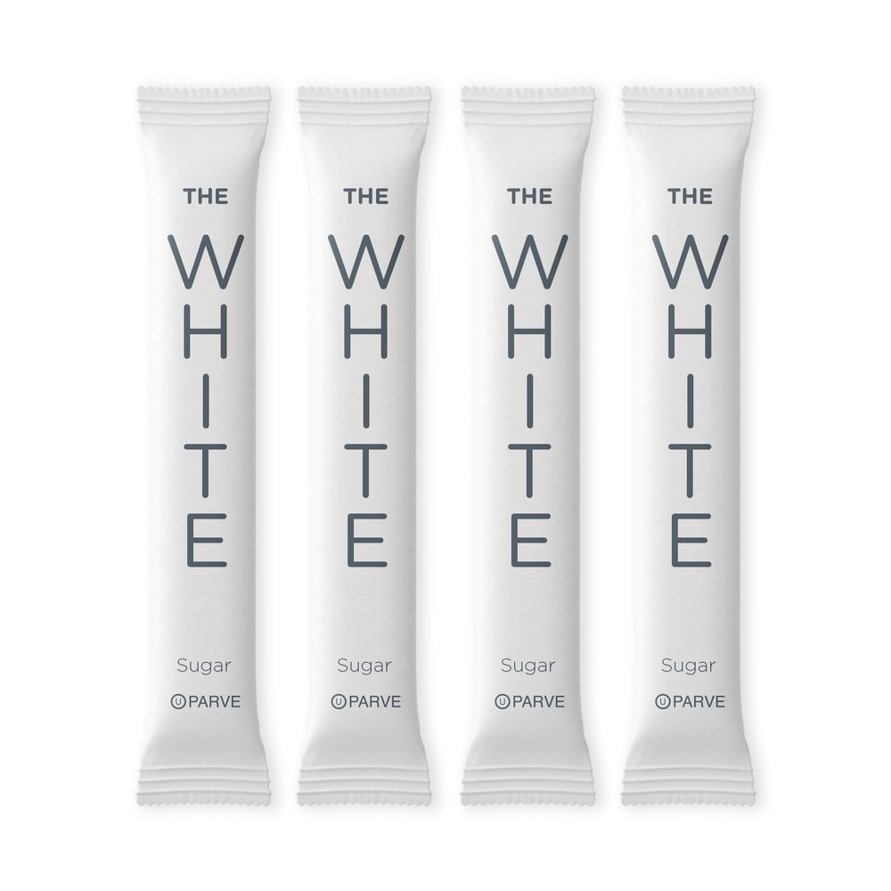 SUGART - THE WHITE SUGAR - 500 Individual Serving Stick Packets - U Parve/Kosher