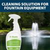 Airmax D-Scale Fountain & Aeration Cleaner for Pond & Lake Equipment, Remove Limescale, Calcium & Rust Stain, Aquatic Safe Cleaning Treatment, 1 Gallon, Case of 2 view 3