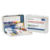 First Aid Only 90671 50-Person ANSI B+ Contractor's Emergency First Aid Kit for Home Renovation, Job Sites, and Construction Vehicles, 254 Pieces White view 1