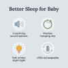Yogasleep Hushh Portable White Noise Sound Machine for Baby, 3 Soothing Natural Sounds with Volume Control, Compact Size, Noise Canceling for Sleep Aid, Office Privacy, & Meditation, Registry Gift view 2