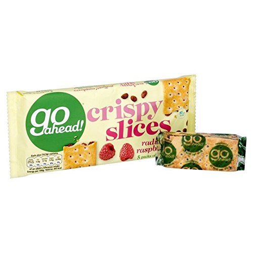 Go Ahead Crispy Fruit Slice Raspberry - 5 per pack