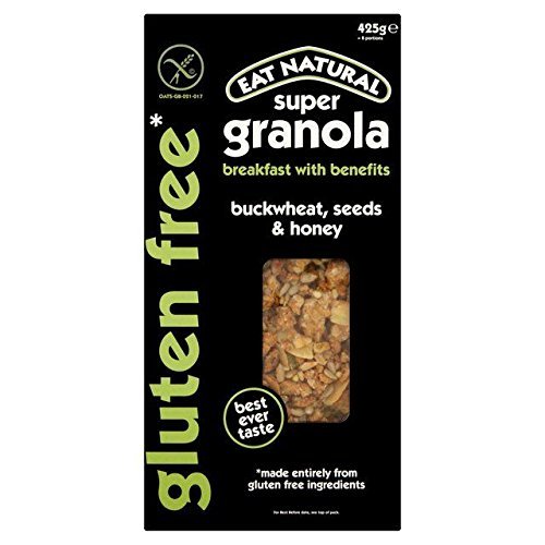 Eat Natural Gluten Free Buckwheat & Honey Super Granola - 425g