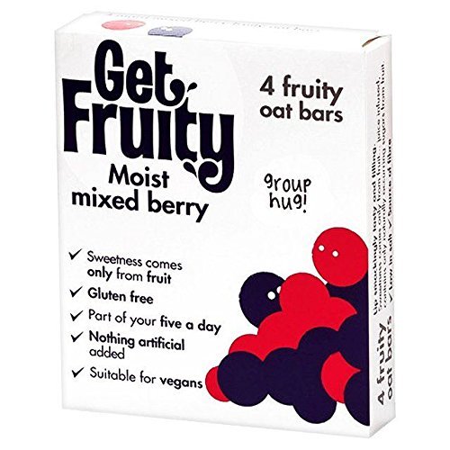 Get Fruity Moist Mixed Berry Bar - 4 x 35g