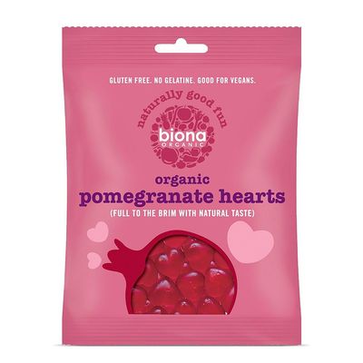 Biona Organic Pomegranate Hearts - 75g