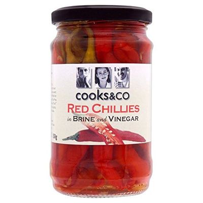 Cooks & Co Red Chillies - 300g