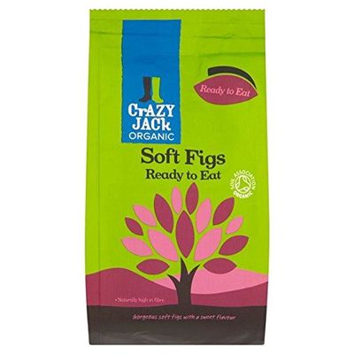 Crazy Jack Soft Ready To Eat Organic Figs - 250g