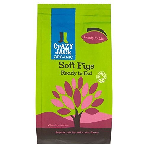 Crazy Jack Soft Ready To Eat Organic Figs - 250g