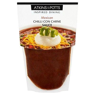 Atkins & Potts Gluten Free Chilli con Carne Sauce - 350g