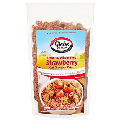 Glebe Farm Gluten Free Strawberry Oat Granola Crisp - 325g