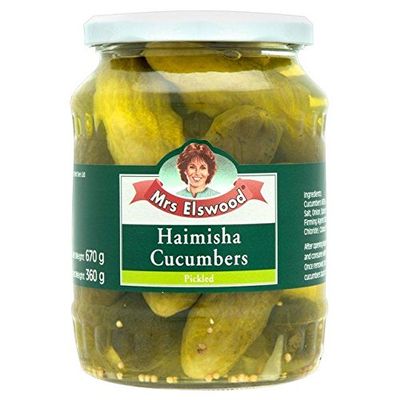 Mrs Elswood Haimisha Cucumbers - 670g