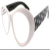FUSHIDA R678 Polka Dot Fashion Reading Glasses for Women White-Black 3.50 view 1