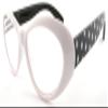FUSHIDA R678 Polka Dot Fashion Reading Glasses for Women White-Black 3.50 view 2