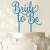 Bride To Be Wedding Cake Topper Custom Glitter Cake Topper Wedding Cake Decoration Available 6"-7" Inches Wide view 1
