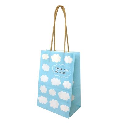 S&C S&C Wrapping Bag Thank You RPB20 Cloud