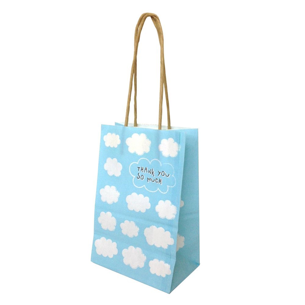 S&C S&C Wrapping Bag Thank You RPB20 Cloud