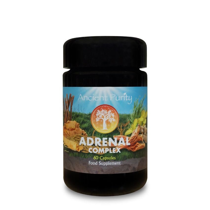 Adrenal Complex - 60 Capsules (Adrenal Fatigue) by Ancient Purity