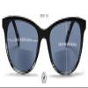 SAMBA SHADES Bifocal Sun Readers Fashion Reading Sunglasses with Black and Transparent Frame, Grey Lens, 2.25 Magnification for Men and Women view 3