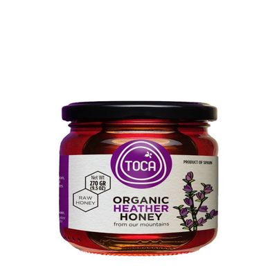 Toca. Speciality Organic Raw Honey and Propolis. 270g (9.52oz).