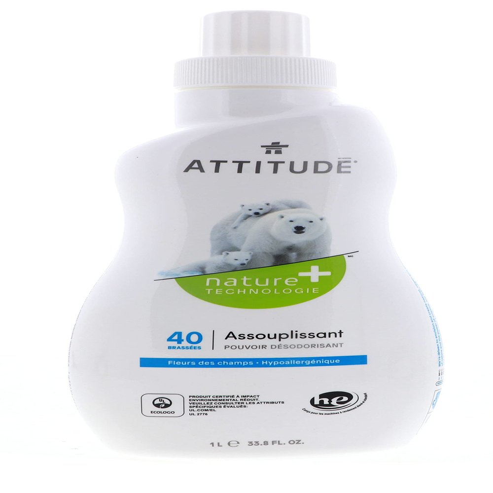 Attitude Fabric Softener, Wildflowers 33.8 fl. Oz (1)