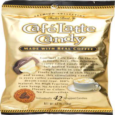 Bali's Best Cafe Latte Candy, 5.3 oz (Pack of 3)