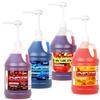 Sno-Cone Syrup - Four Gallons with Pumps (Blue Raspberry-Orange-Cherry-Watermelon) view 1