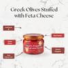 Heart and Harvest Mild Cherry Peppers Stuffed with Cheese - Sun-Ripened Sweet Peppers - Feta Cheese Delight - Gluten Free, Non-GMO - 10.2 oz view 3