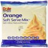 Dole Soft Serve Mix, Orange, 4.40 Pound view 1