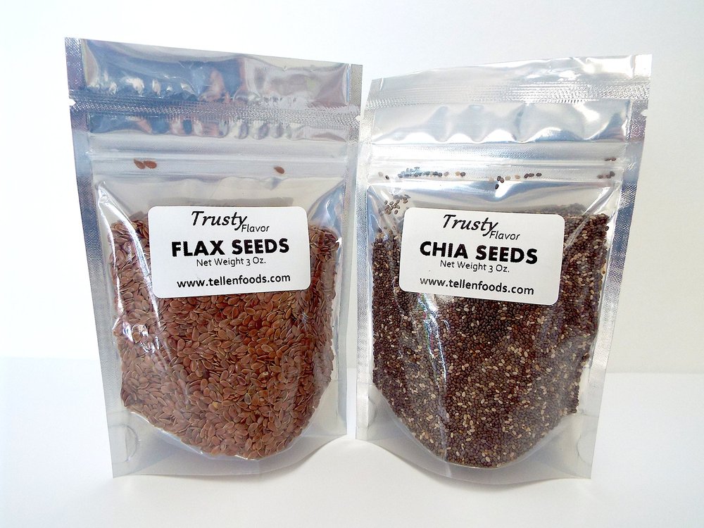 Chia and Flax Seeds