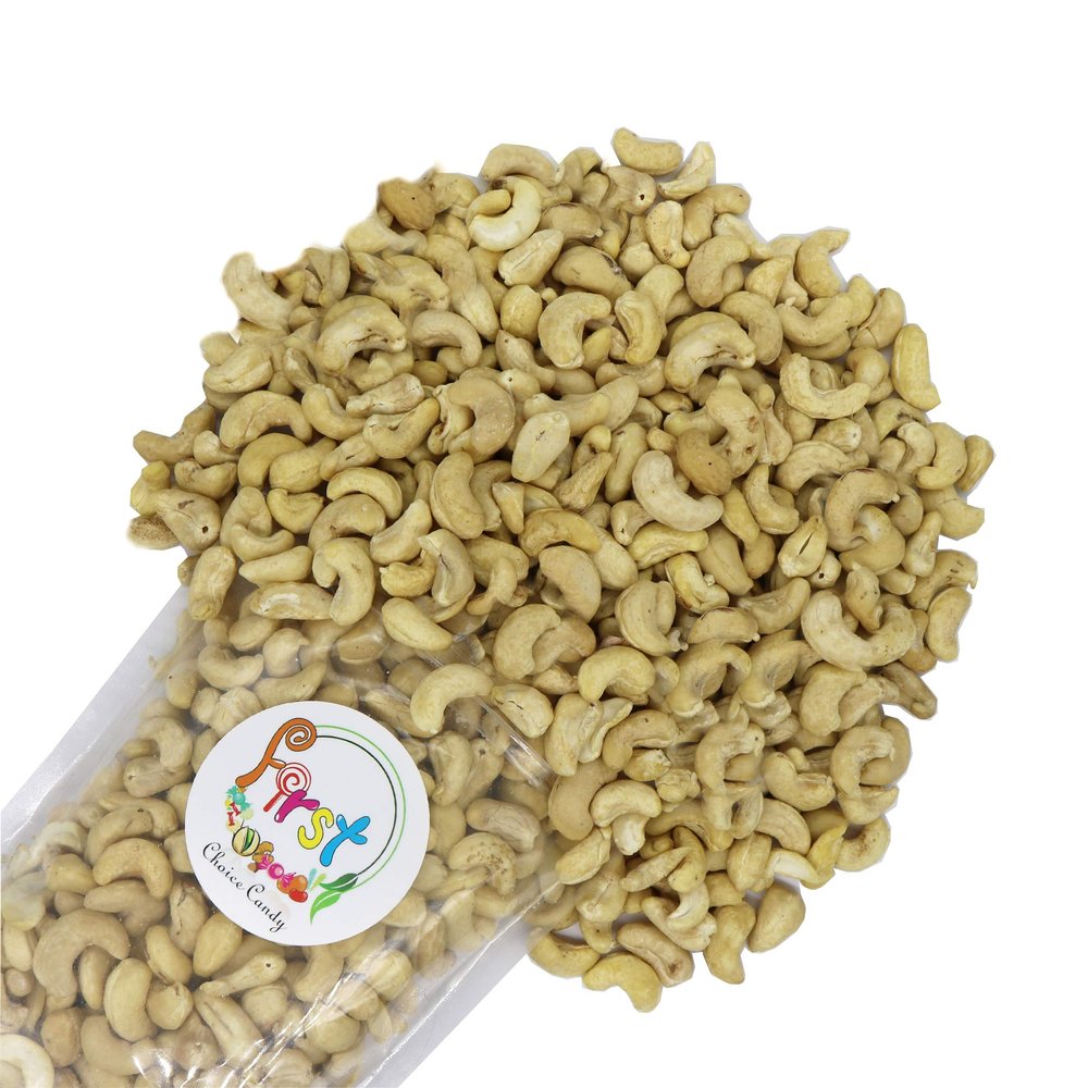 FirstChoiceCandy Whole Natural Raw Cashew Nuts, 1 Pound
