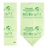 UNNI Compostable Trash Bags, 2.6 Gallon / 9.84 Liter, 200 Count, Extra Thick 0.71 Mil Small Kitchen Food Scrap Bin Liners, Certified by BPI, CMA & OK compost HOME, Meets the ASTM D6400 Standard view 3