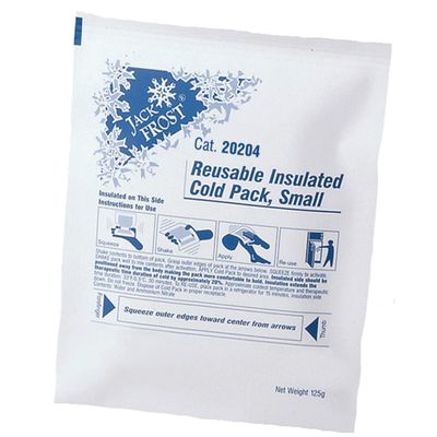 Cold Pack, Instant, Junior, Insulated One Side, 5" x 7", Reusable 24 pk