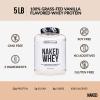 NAKED Vanilla Whey Protein Powder - All Natural Grass Fed Whey Protein Powder, Vanilla Flavor, Organic Coconut Sugar, 5Lb Bulk, GMO-Free, Soy Free, Gluten Free - 61 Servings view 3